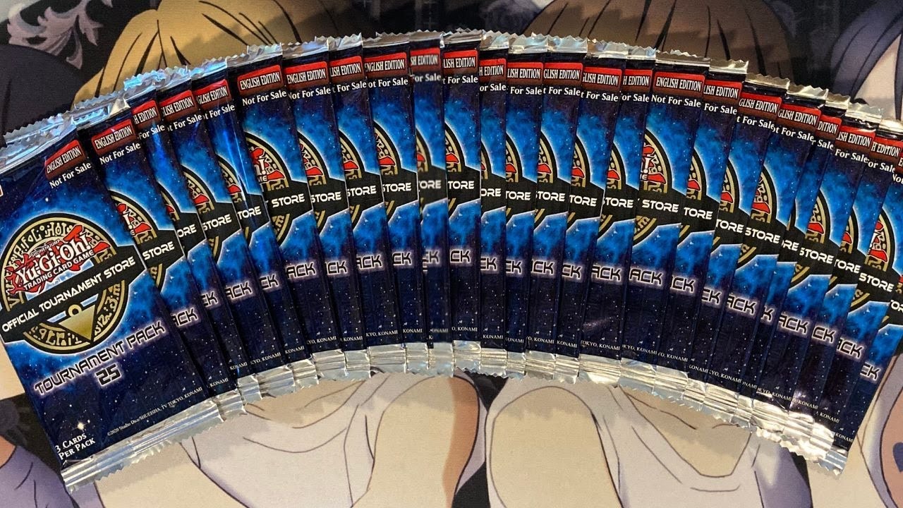 Opening Twenty Five Yugioh OTS Tournament Pack 25 Booster Packs