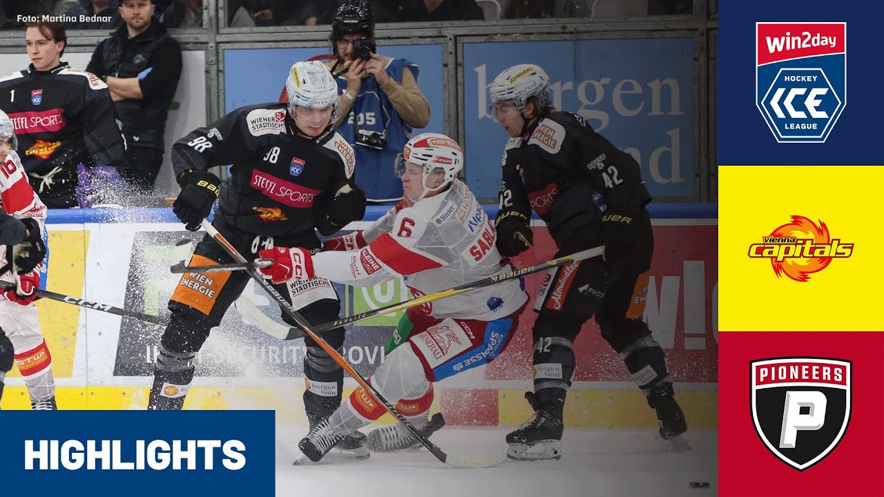 ICE: Vienna Capitals vs. Pioneers Vorarlberg | Highlights