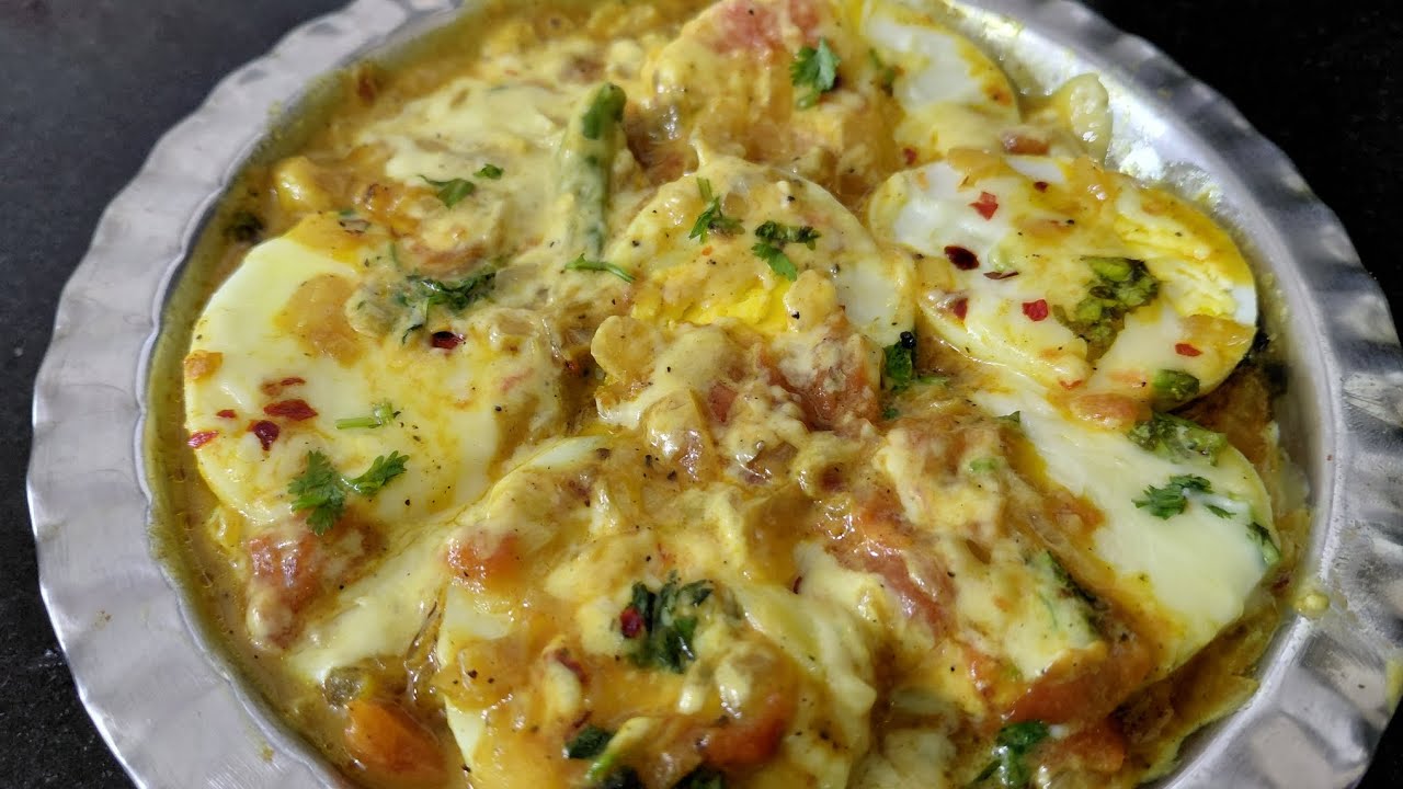Cheesy Egg Masala Recipe | Creamy Egg Curry | Quick & Easy Protein Meal