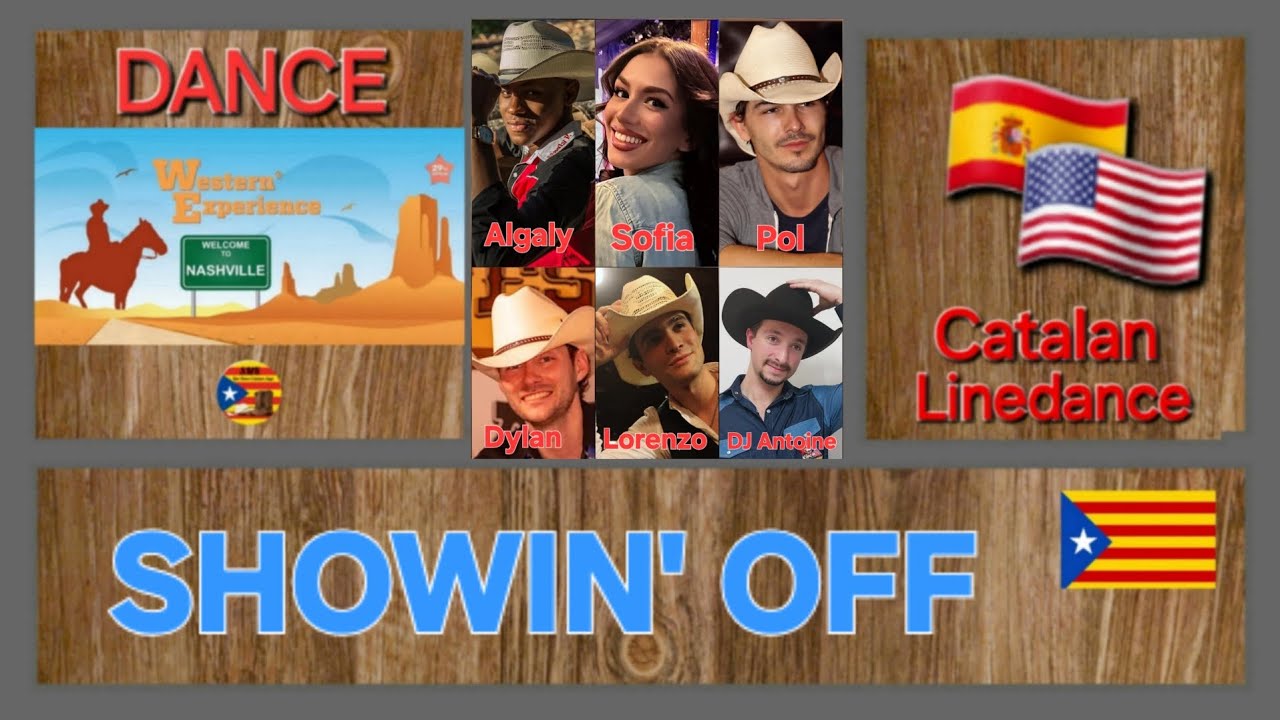 SHOWIN' OFF ❤️ Linedance Catalan Style by David Villellas at the Western Experience 26 #dance #event