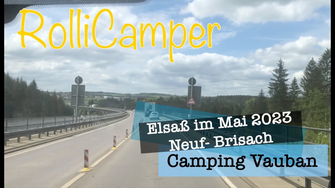 Camping mit Rollstuhl, 17. bis 21. Mai 2023, Elsa&szlig;