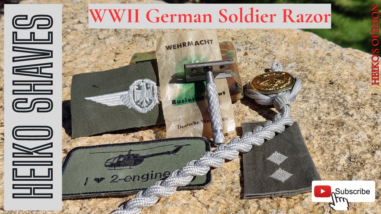 Wehrmacht Rasierapparat - WWII German Soldier Razor