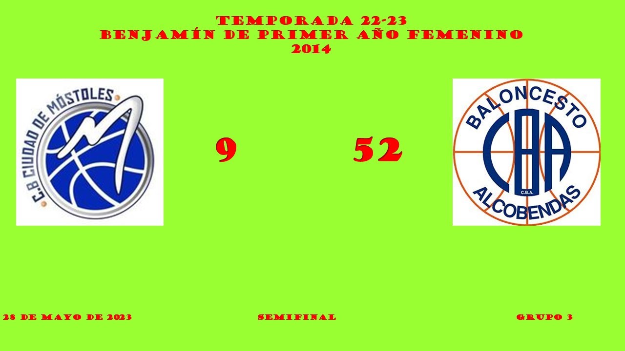 2023 0528 Ciudad de Móstoles vs Vantage Tower Alcobendas