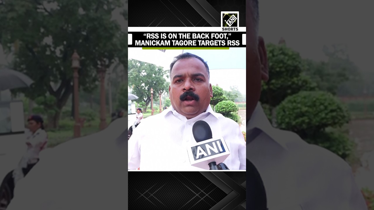 &lsquo;RSS is on the back foot,&rsquo; Congress MP Manickam Tagore targets Mohan Bhagwat