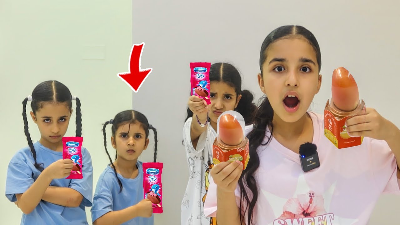 ايسكريمات دانا الكورية ضد ايسكريمات جوجو و البنات !!! سوالف بناتي