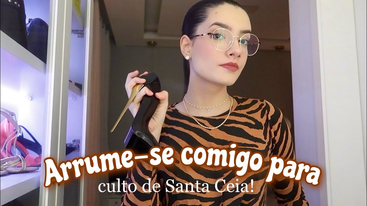 Arrume-se comigo para culto de Santa Ceia + meu dia das mães - Mah Marangoni