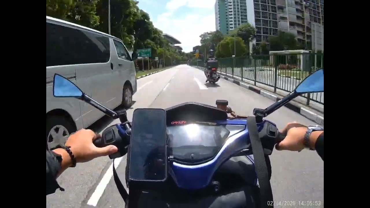 CASUAL RIDING (ShafrizoMotovlog)sg bloggers ♥️🤍
