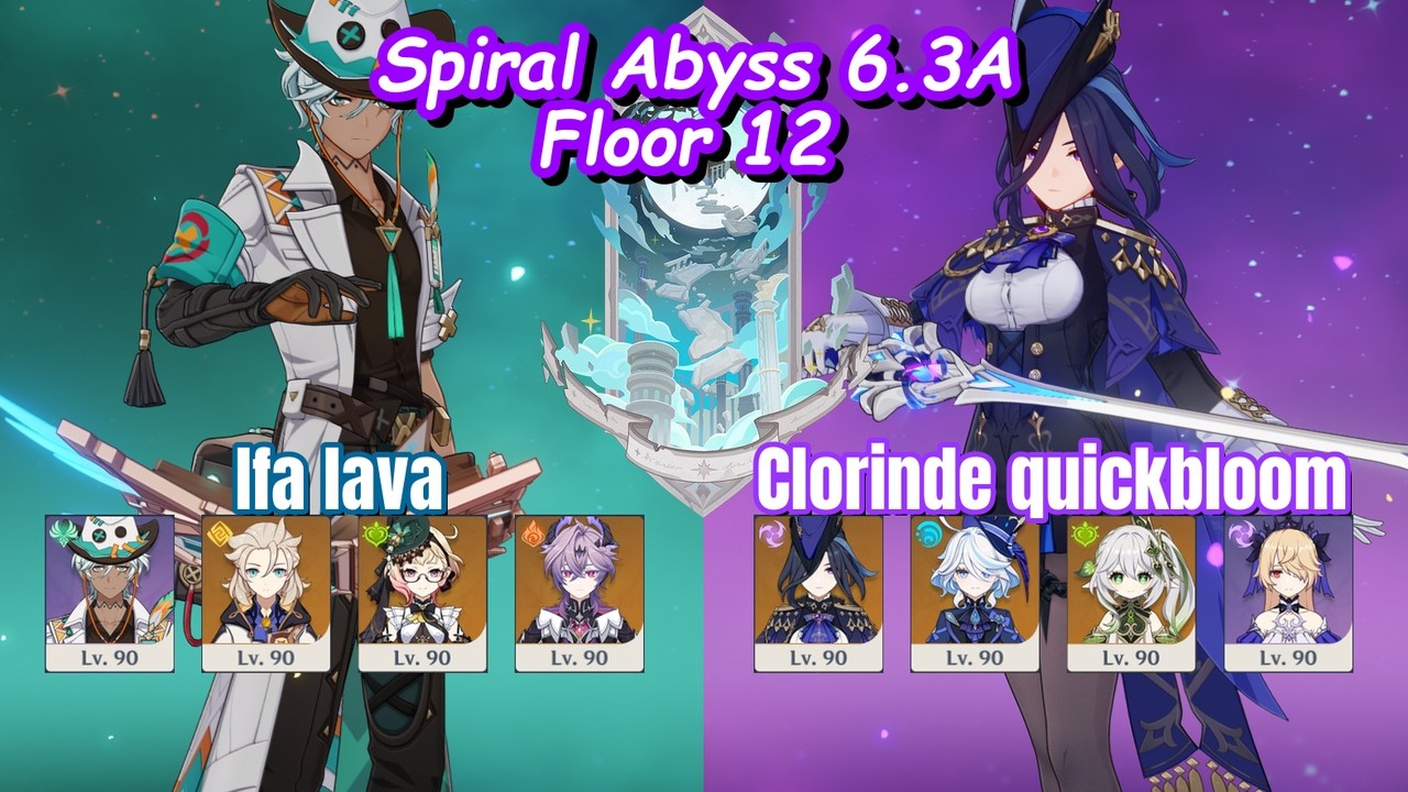 🔥 This Ifa Lava Team is BUSTED 💪🏼 Ft. Clorinde Quickbloom | Spiral Abyss 6.3A | Genshin Impact