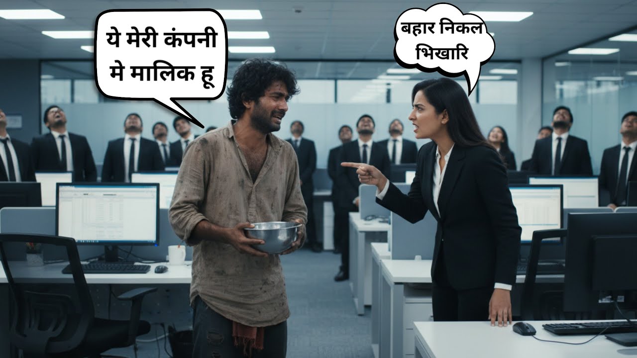 जब Boss भिखारी बनकर खुद के Office पहुँचा… सच देखकर रो पड़ा! 😢