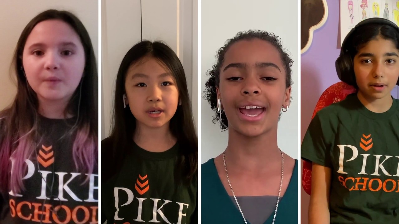Pike Middle School Chorus - Sunflower (Virtual Choir 2020)
