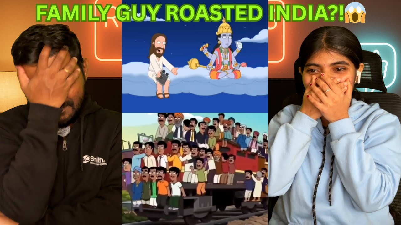 Family Guy ROASTING India 😱 | Brother–Sister Reaction | #trending #reaction #viral #family