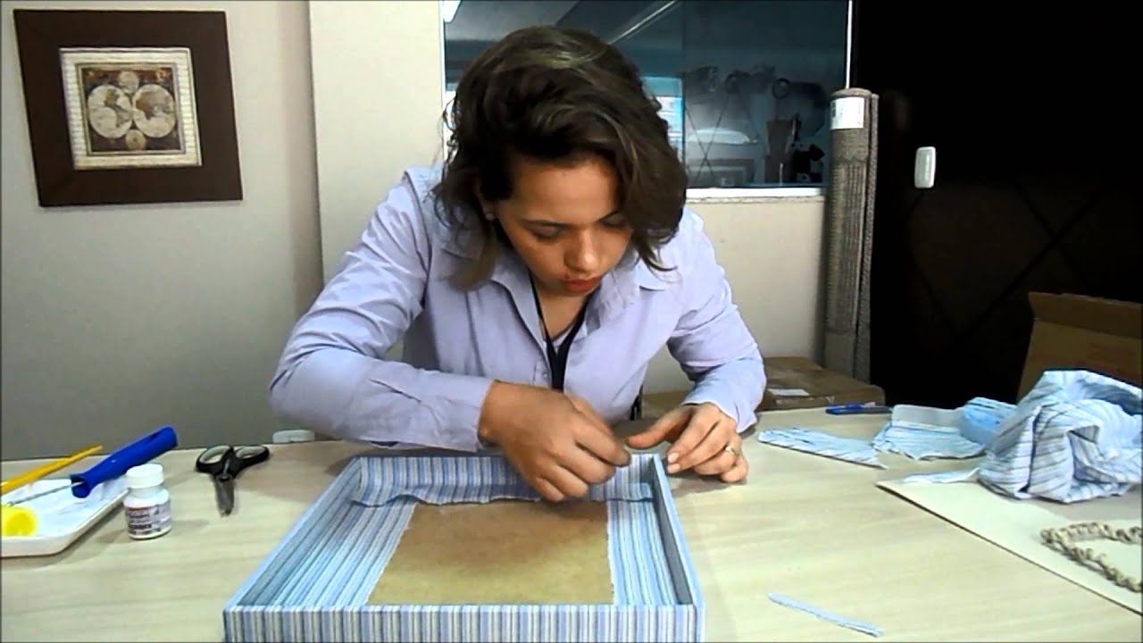 Como fazer uma linda caixa para menino! Dica Art Chic Umuarama!