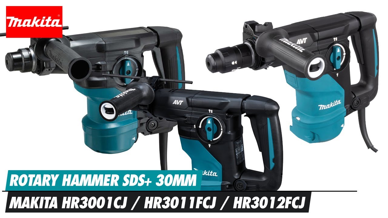 Vrtalno kladivo SDS Plus MAKITA HR3001CJ HR3011FCJ HR3012FCJ