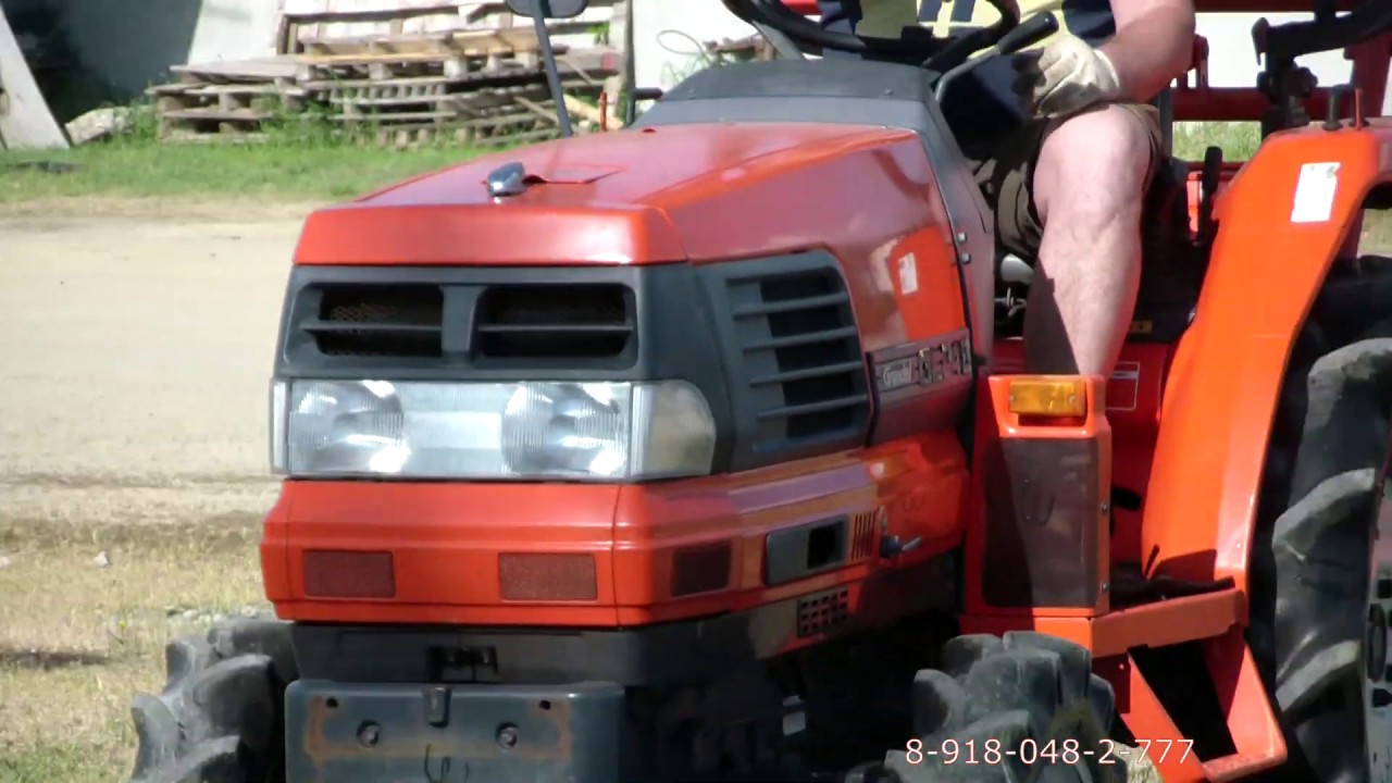 KUBOTA GL-240D ЯПОНСКИЙ МИНИТРАКТОР