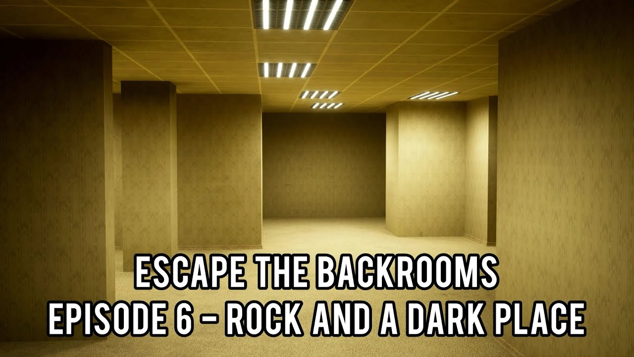Rock and a Dark Place | Escape the Backrooms Playthrough - Episode 6