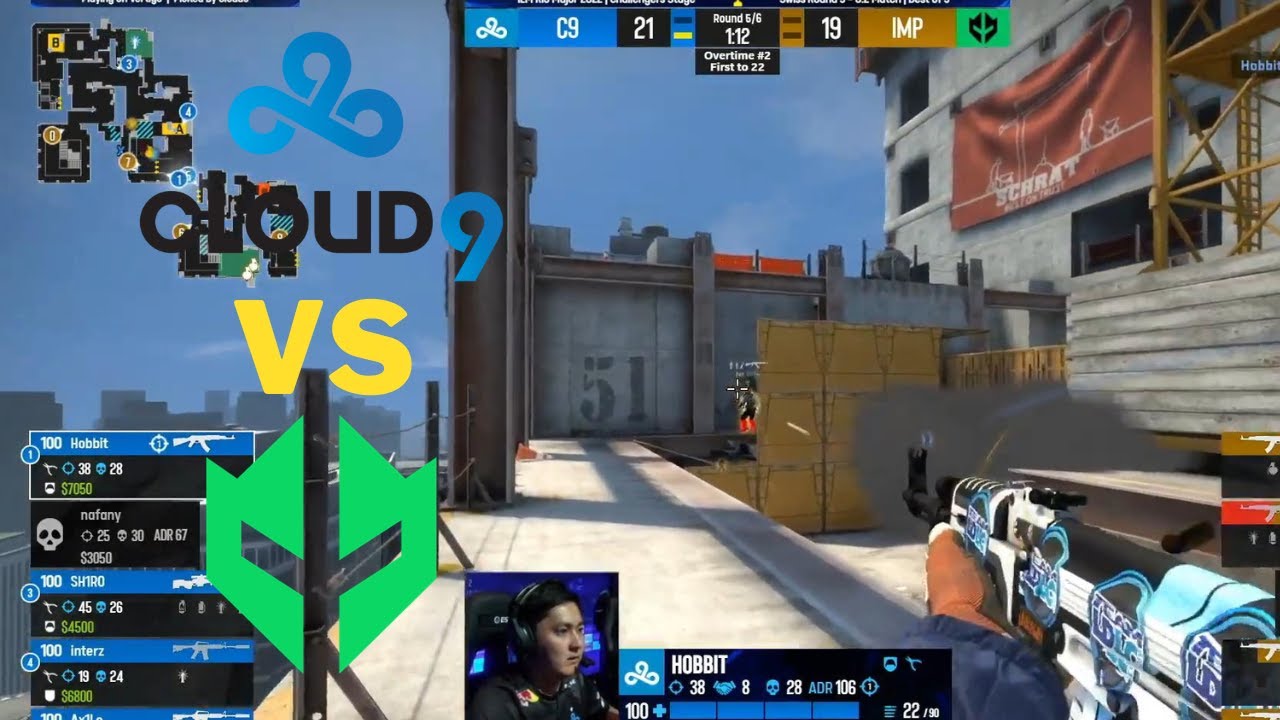 CSGO Gods!!! Cloud9 vs Imperial - HIGHLIGHTS - IEM Rio 2022