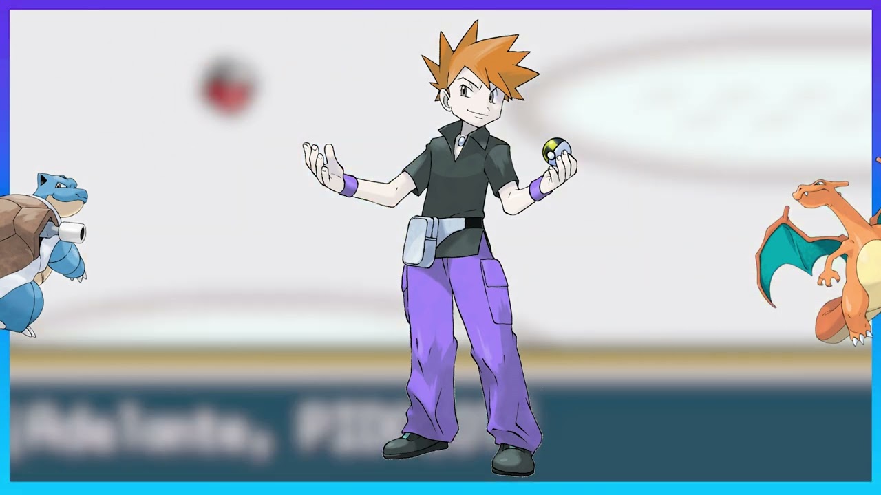 Campe&oacute;n Azul Ost Pok&eacute;mon Tercera Generaci&oacute;n
