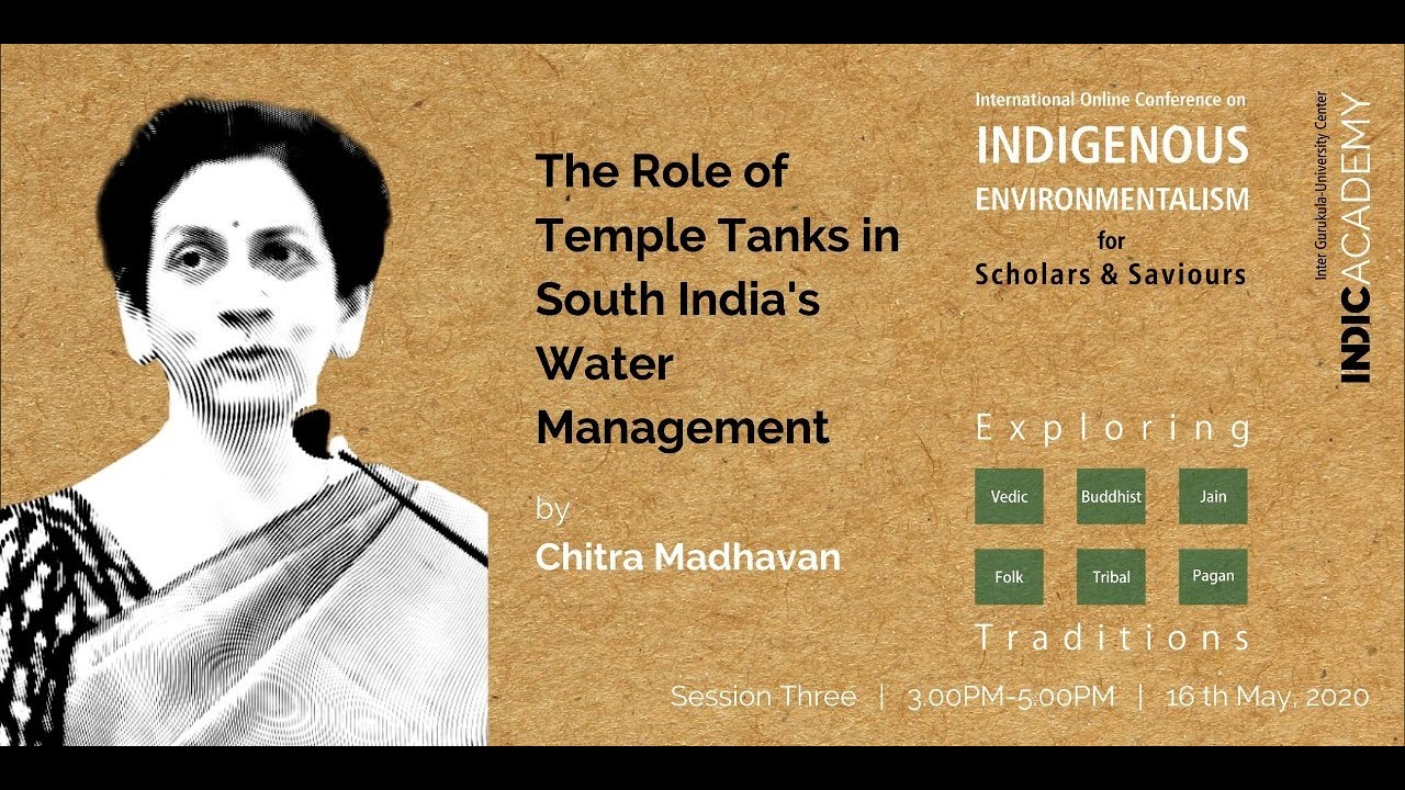 The Role of Temple Tanks in South India's Water Management by Chitra Madhavan