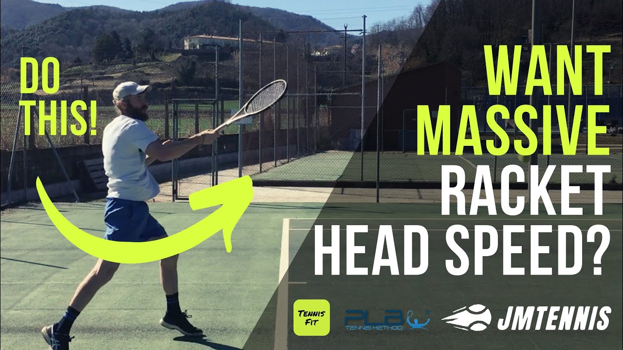 TENNIS FOREHAND: How to Improve Racket Head Speed I JM Tennis - Online Tennis Training Programs