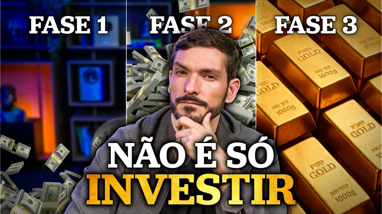 COMO FAZER O DINHEIRO CRESCER? | 3 fases para a construção patrimonial