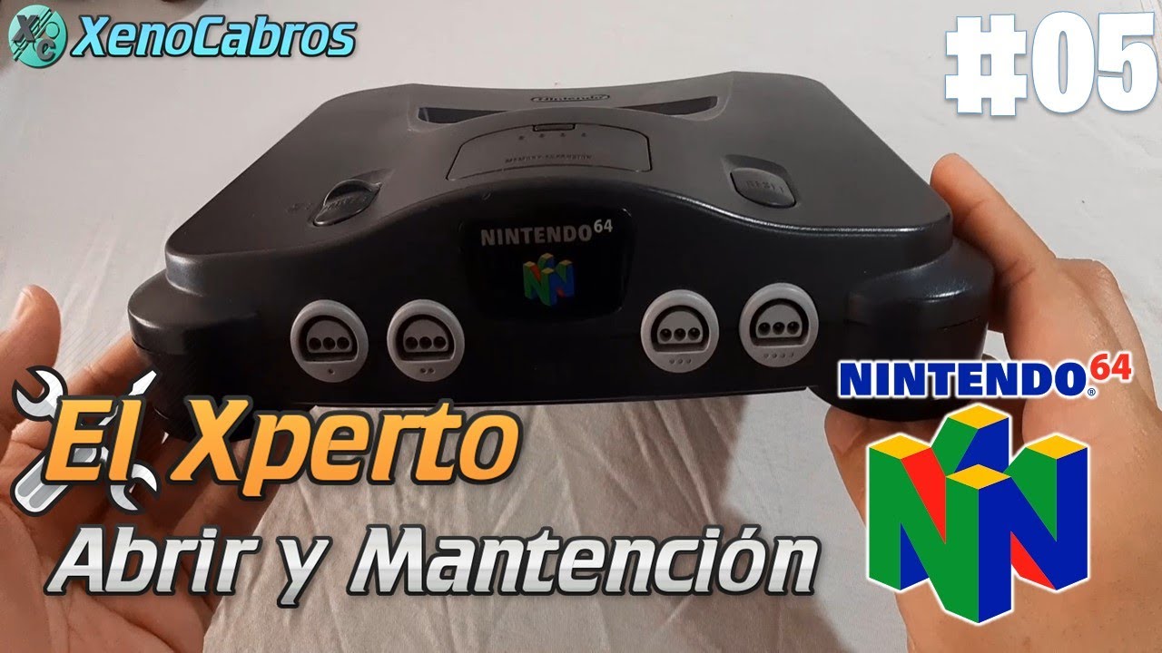 Desarmar y Mantención de Nintendo 64