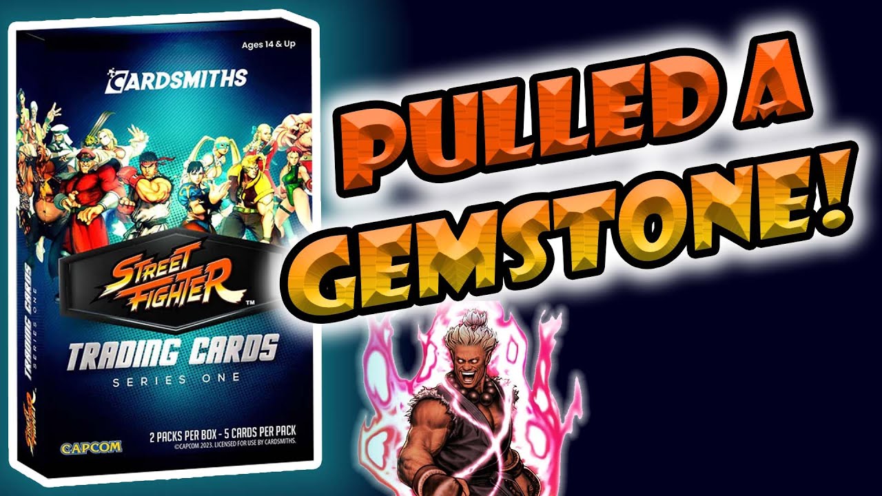 Cardsmiths Street Fighter Trading Cards Series 1 (x5 Boxes!)