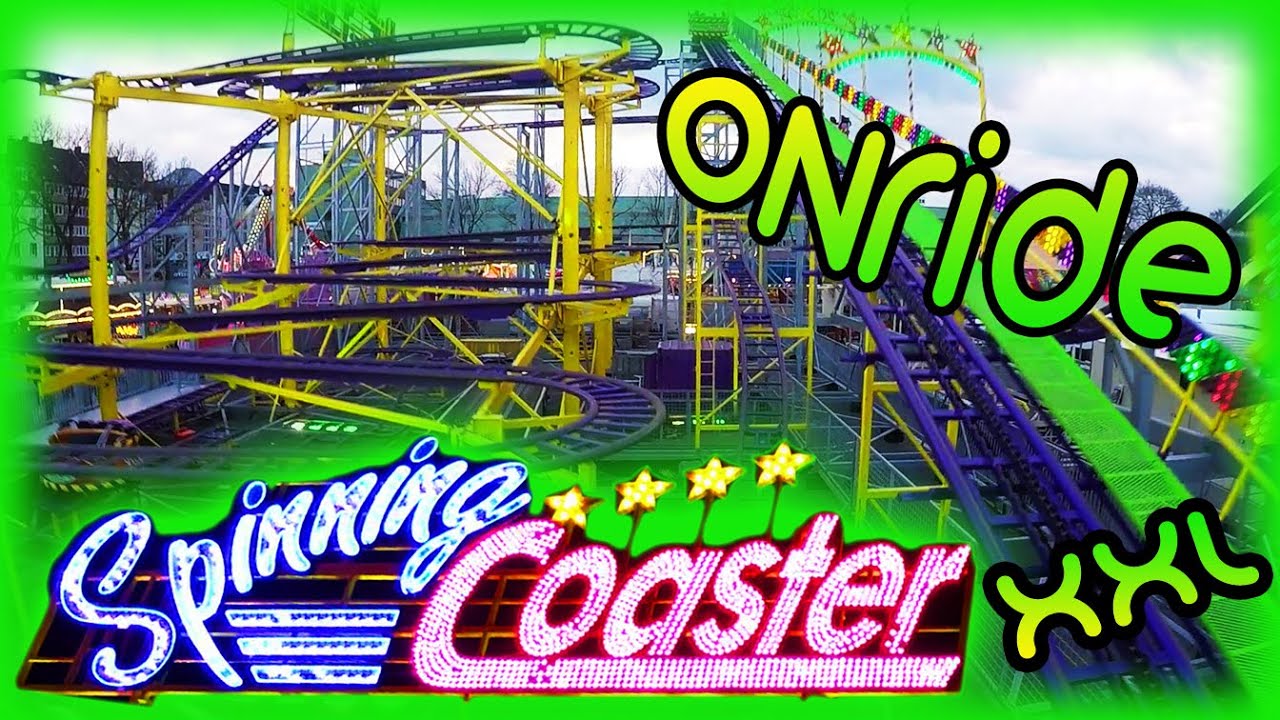 Spinning Coaster XXL (Buwalda) - Onride POV - Öcher Bend 2016 / Frühjahr