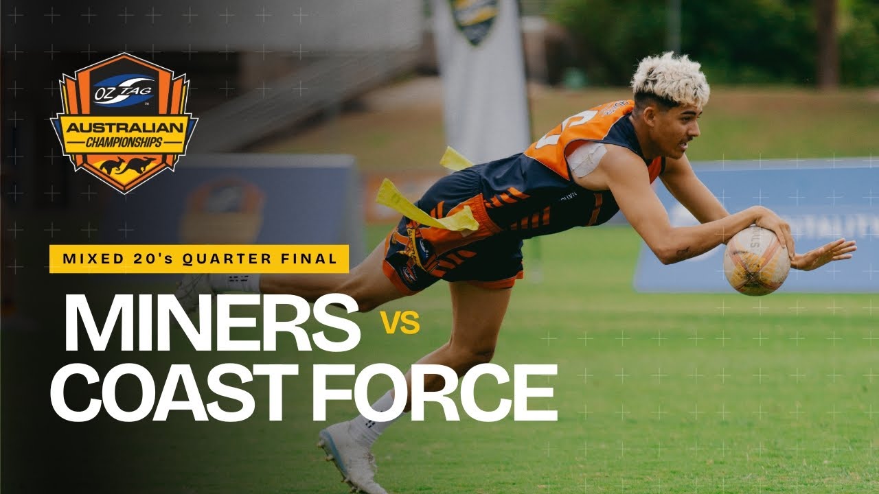 Mixed 20s QF | Central Coast Force vs Hunter Miners | 2025 Senior Nationals