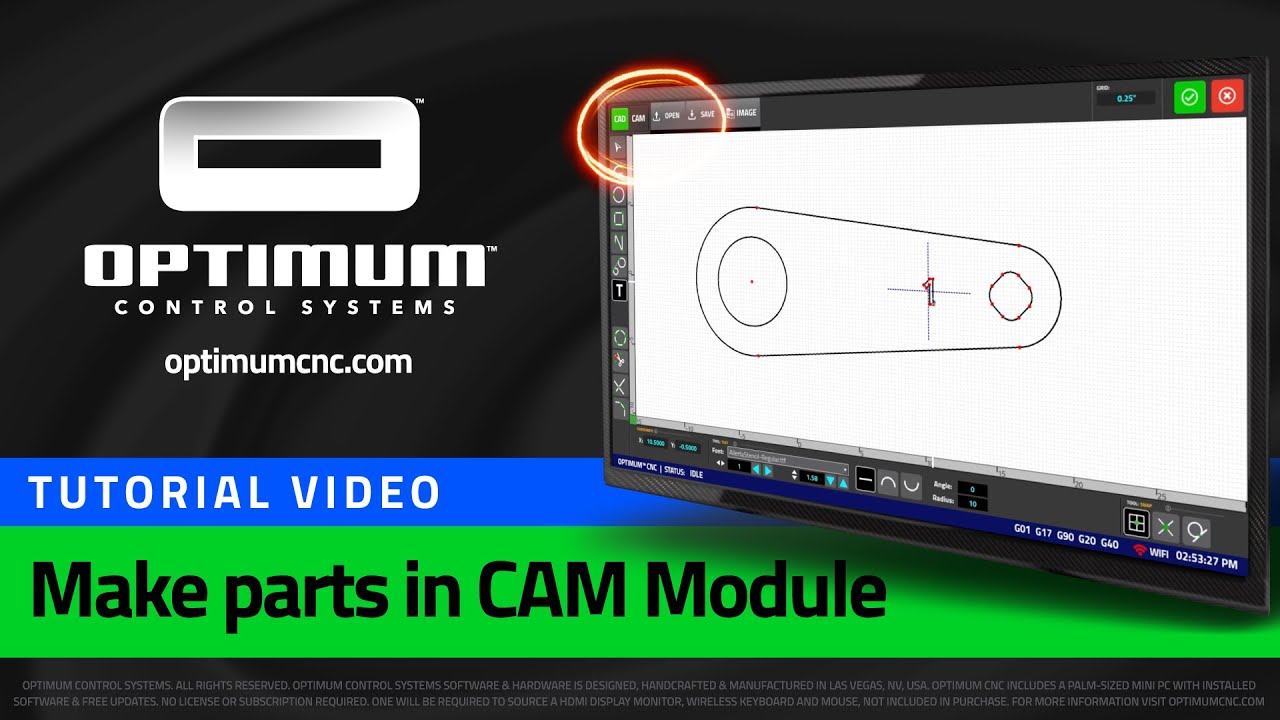 OptimumCNC: 22_01 CAD Module