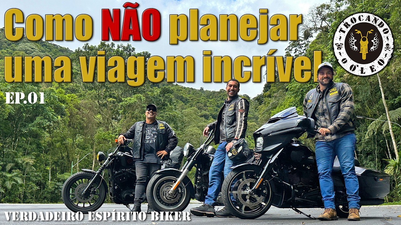 Como NÃO Planejar Uma Viagem de Moto? Review Street Glide 2024