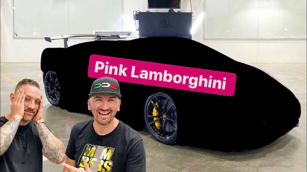 REVEALING SHOCKING NEW PINK LAMBORGHINI!