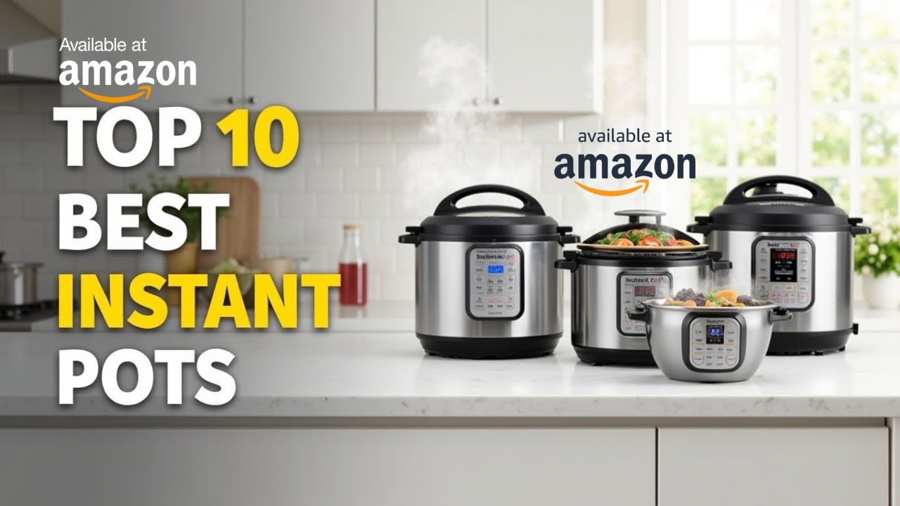 Top 10 Best Instant Pots | Ultimate Pressure Cookers for Every Kitchen