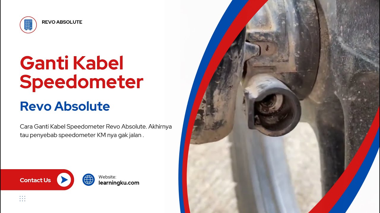 Cara Ganti Kabel Speedometer Revo Absolute