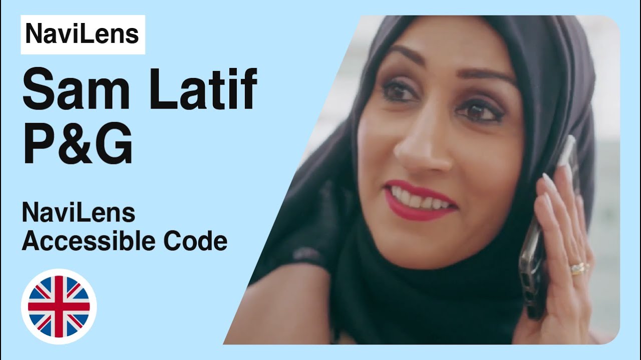 Sam Latif P&G NaviLens Accessible Code
