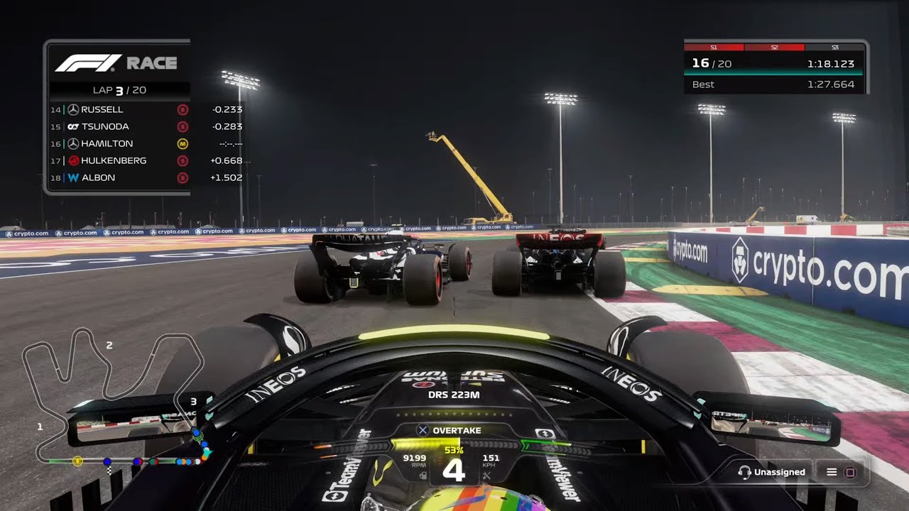 F1 23 | Lusail | Mercedes-AMG F1 W14 E Performance | Hamilton