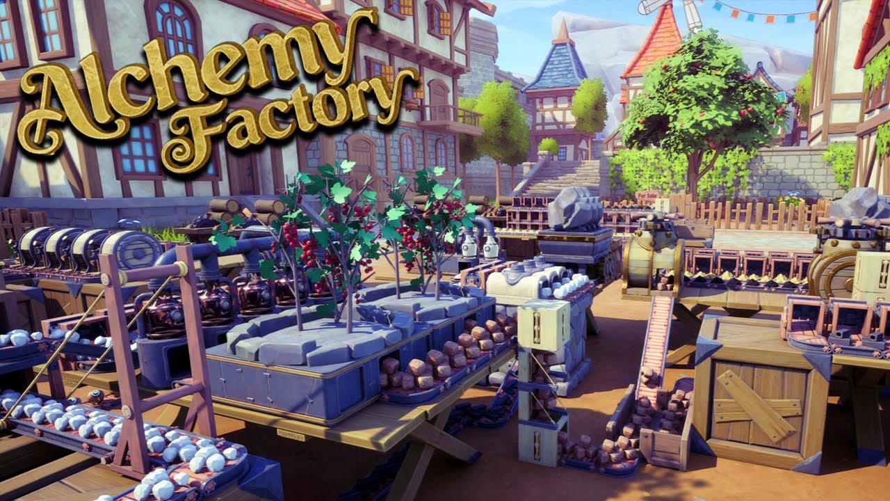 This AUTOMATION Game Is Way To Addicting || Alchemy Factory Ep.1