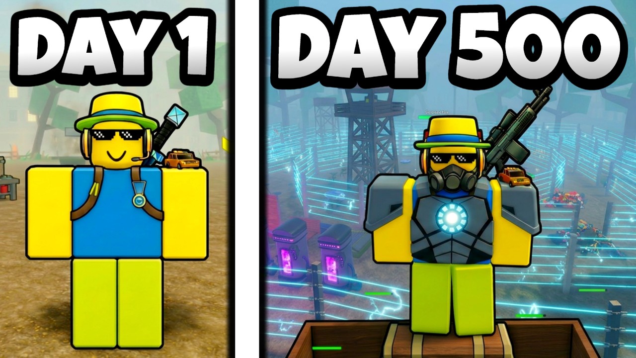 Я построил САМУЮ БОЛЬШУЮ БАЗУ, чтобы выжить 500 дней в игре Survive The Apocalypse.