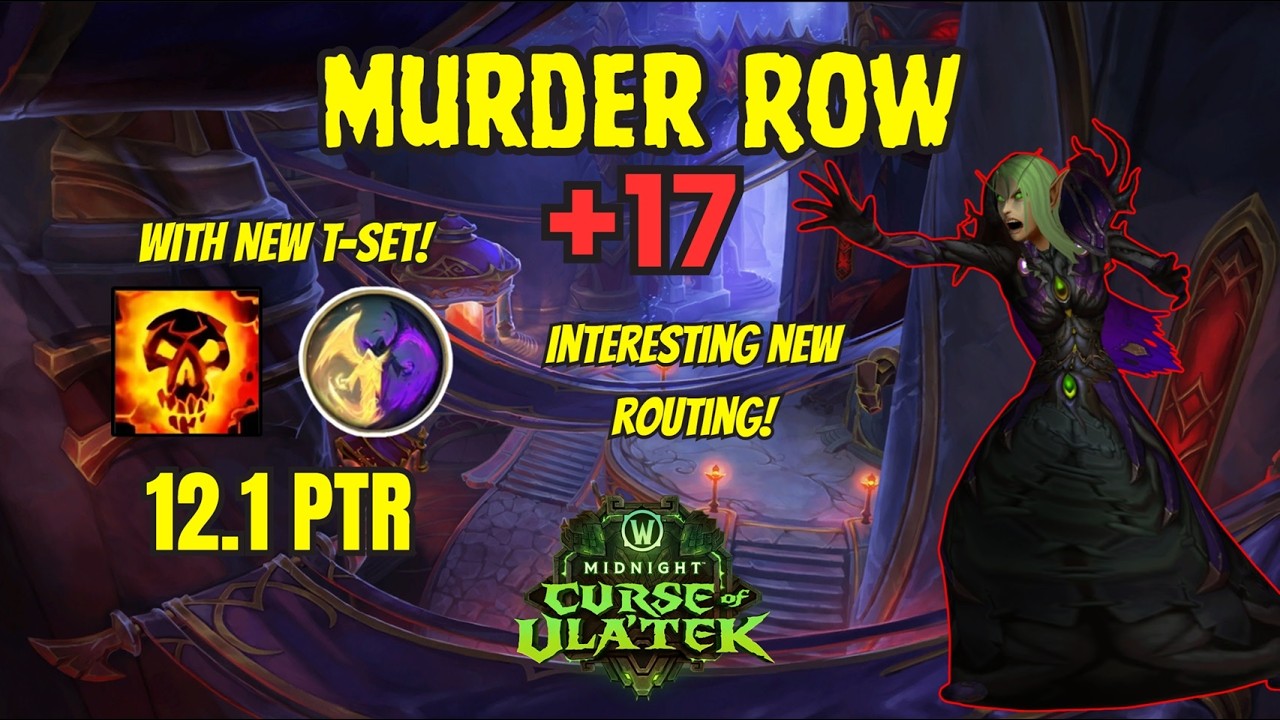 Murder Row +17 | 12.1 PTR | Archon Shadow Priest | Season 2 Midnight