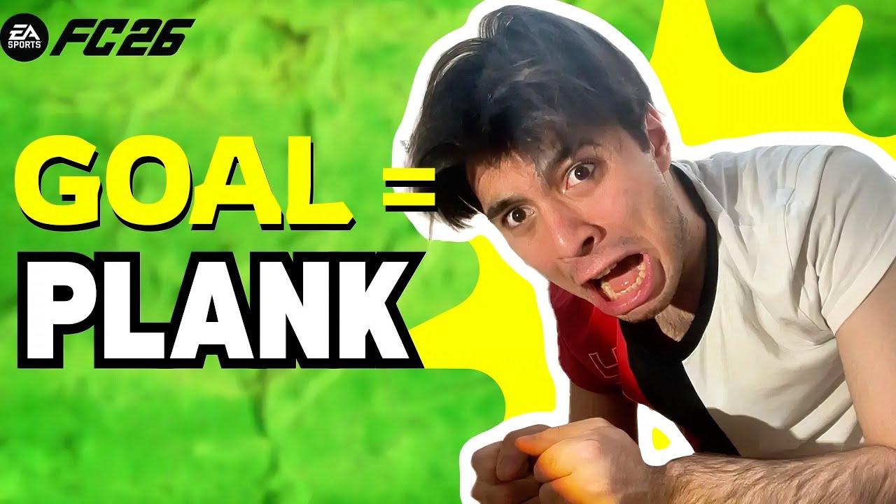 EVERY GOAL = PLANK!!! | No Pain, No Gain | FC 26 (PAINFUL!!)
