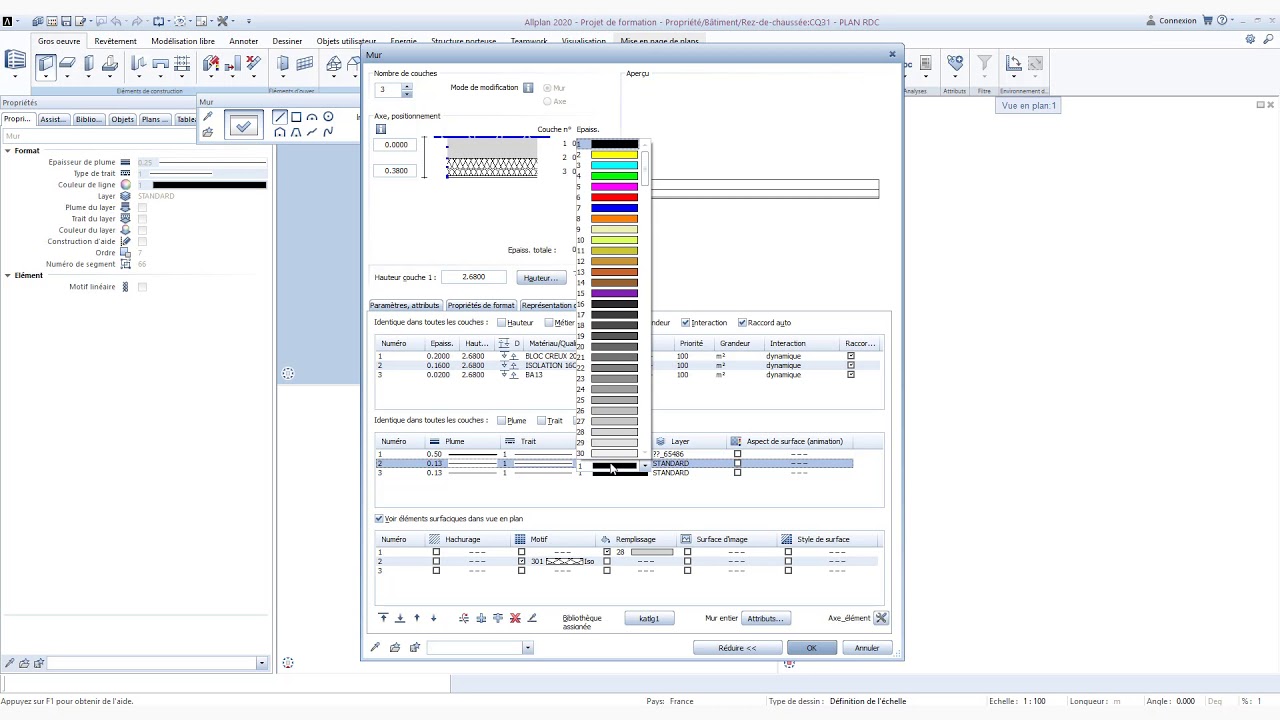 ALLPLAN INITIATION - CHAPITRE 02 LES PLANS DE REFERENCE