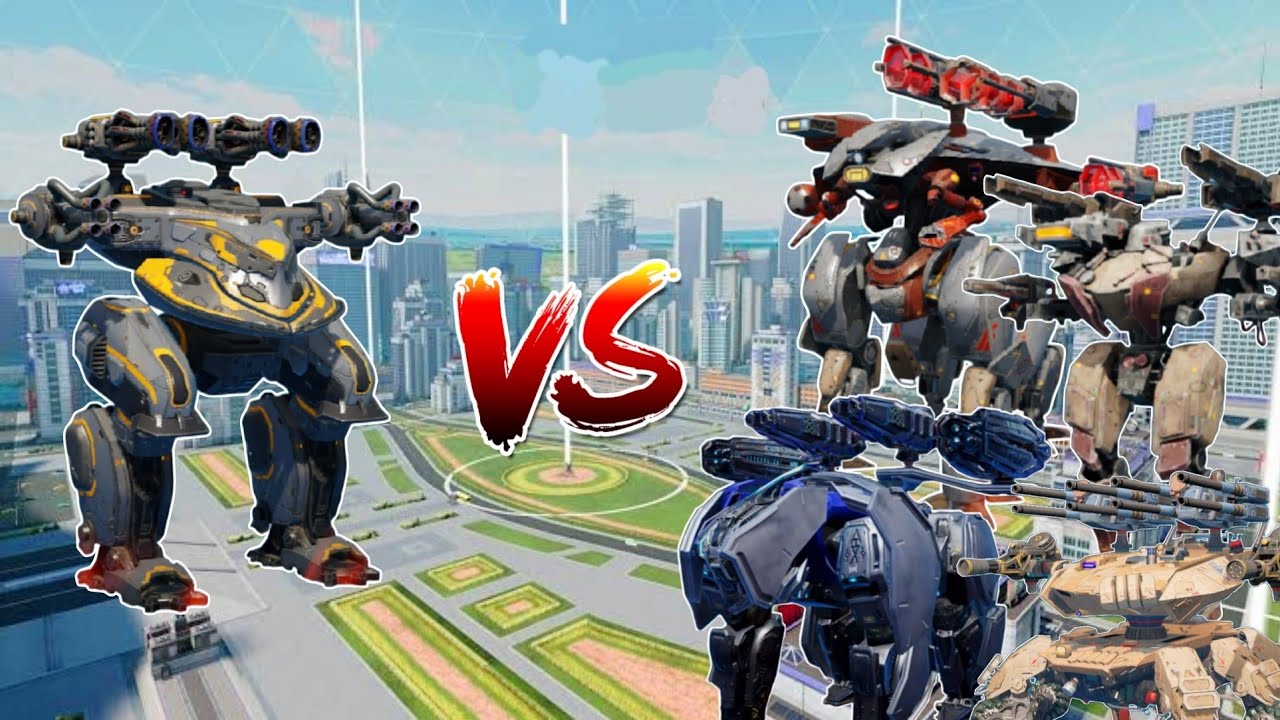 WR🔥 Vector VS All Titans Comparison ||WAR ROBOTS||