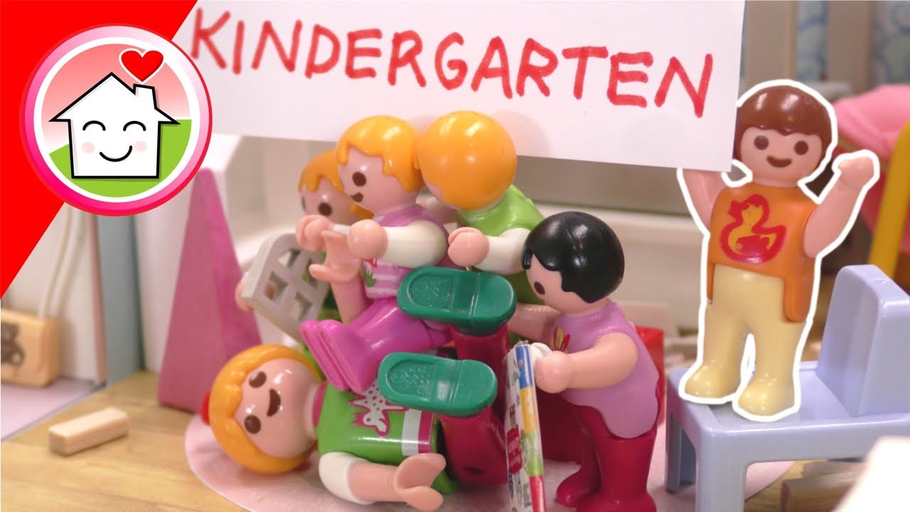 Playmobil Familie Hauser - Anna und ihr eigener Kindergarten - Geschichten mit Anna und Lena