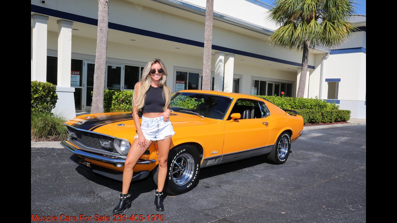 1970 Ford  Mach 1 10 k miles $54600 Original Miles Original Paint 