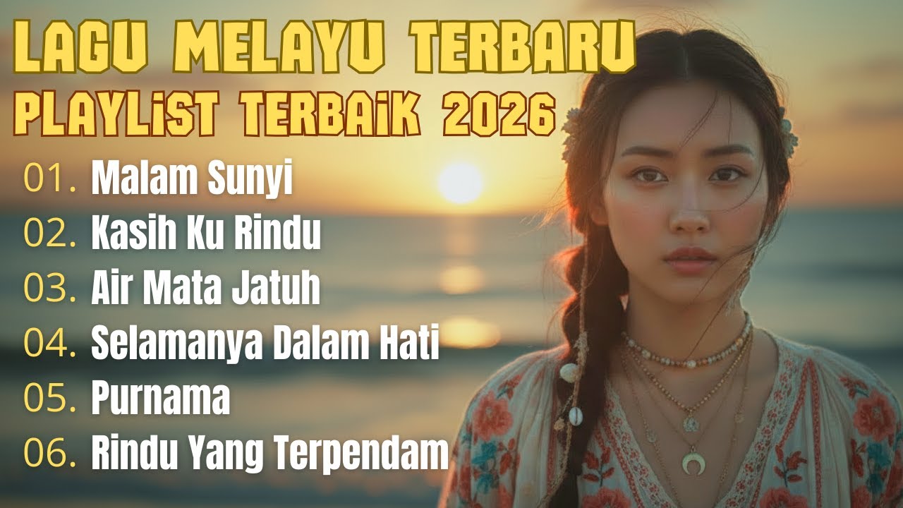 💔 Lagu Slow Rock Melayu Terbaru 2026 | Air Mata Rindu & Kenangan Terakhir