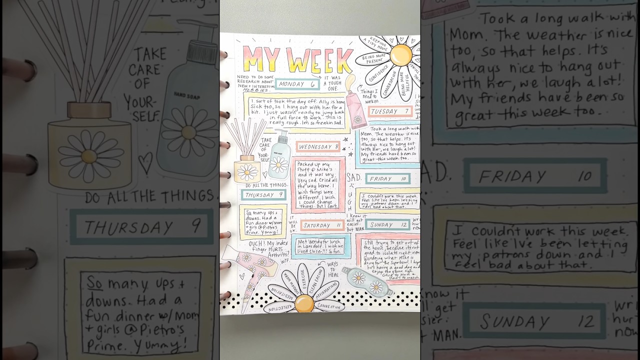 My Top 10 Creative Journal Spreads from 2023!  #journaling #creativejournal #bulletjournal