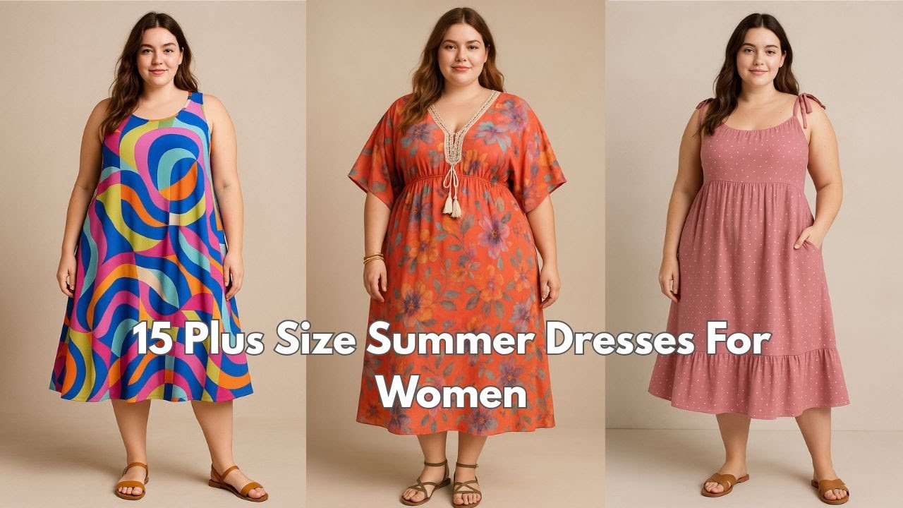 15 Plus Size Summer Dresses For Women | #summeroutfitinspo #fashion