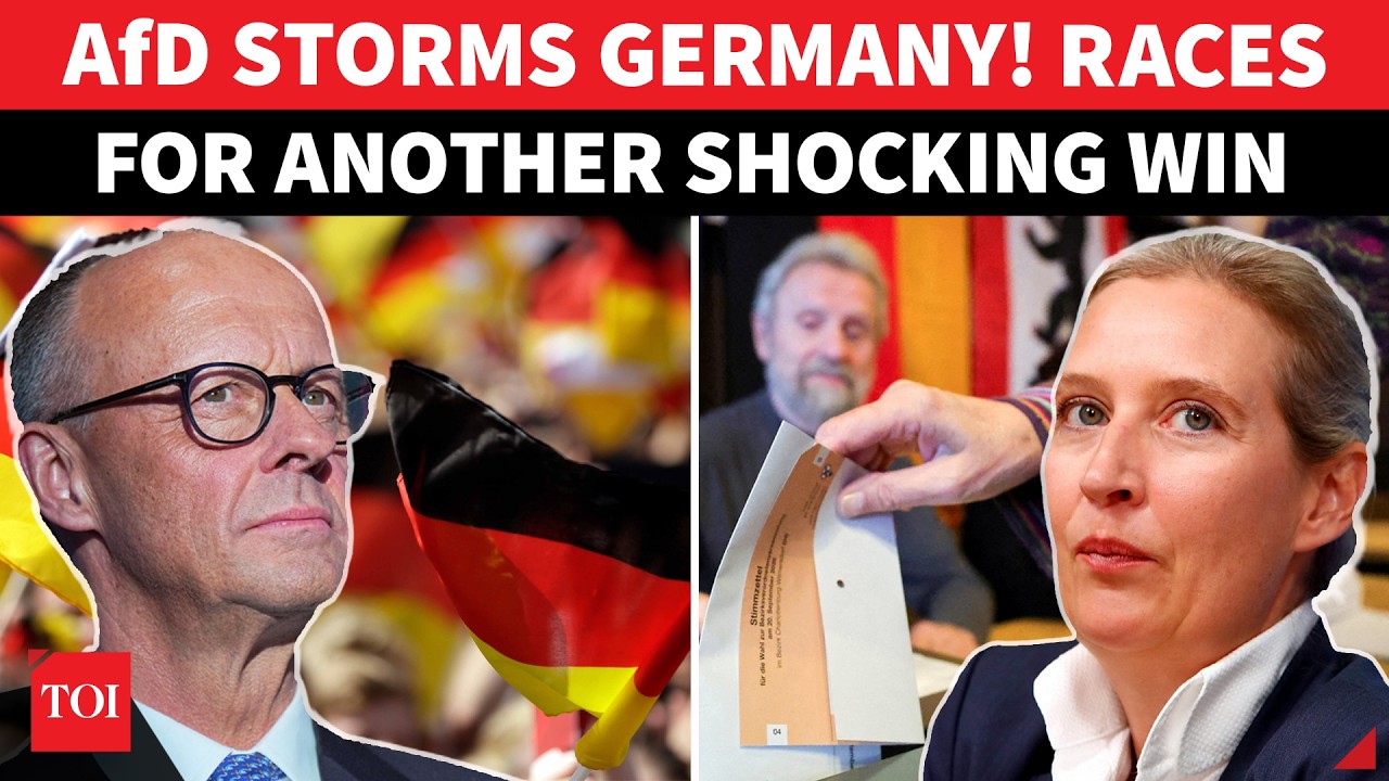 &lsquo;MERZ SHAKEN!&rsquo;: Far-Right AfD Tsunami STUNS Germany, Targets BIG GAINS In 2 State Elections