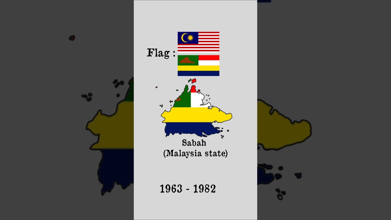 Sabah (Malaysia state) evolution 1368 - Present 🇲🇾⛰️