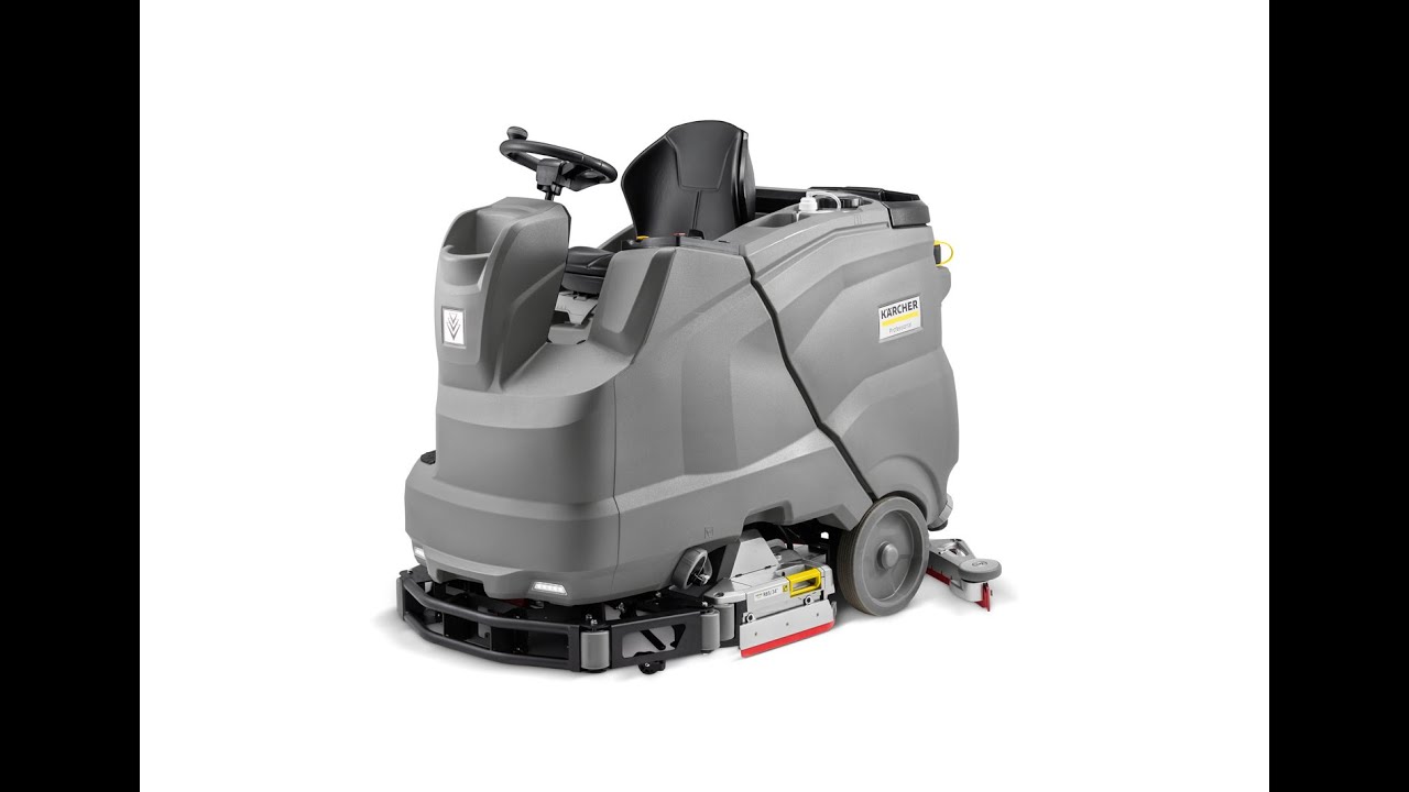 How to use a Karcher B 150; Hoe een Karcher B150 schrobmachine te gebruiken. Doornenbal Reiniging BV