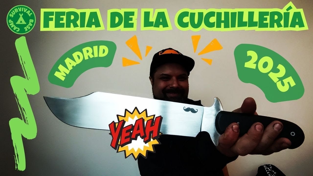 🔥⚔️ 𝐅𝐄𝐑𝐈𝐀 𝐃𝐄 𝐋𝐀 𝐂𝐔𝐂𝐇𝐈𝐋𝐋𝐄𝐑𝐈𝐀 𝐃𝐄 𝐌𝐀𝐃𝐑𝐈𝐃 𝟐𝟎𝟐𝟓 ⚔️🔥 Vídeo sólo apto para los muy adictos al acero 💉🤪🔪